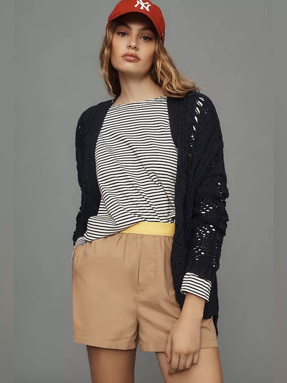 BY ANTHROPOLOGIE COLORBLOCK BOXER SHORTS